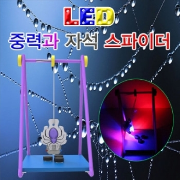 LED중력과자석스파이더(일반형/LED형)-1인용/5인용