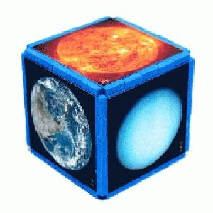 주사위태양계행성퍼즐만들기(5인세트)